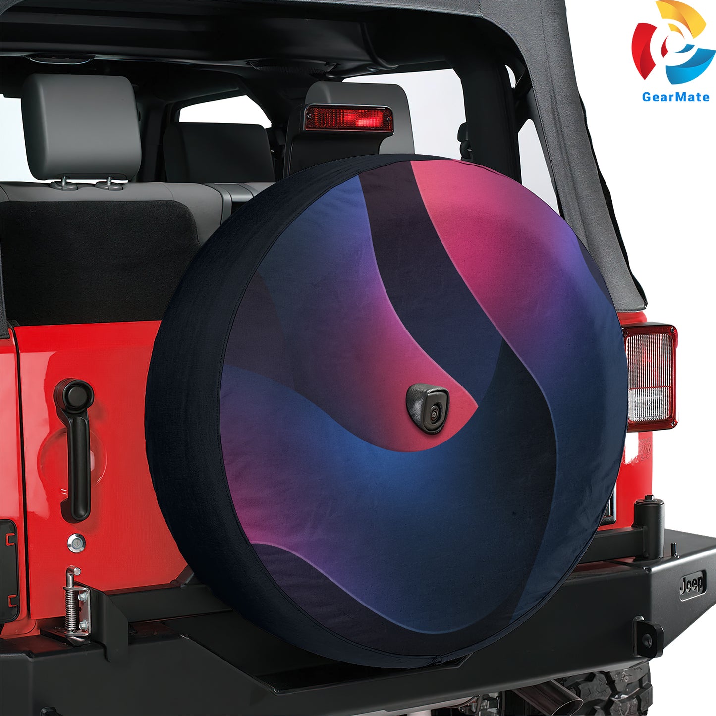 Dark Aesthetic Spare Tire Cover – Premium Waterproof UV Resistant Protector