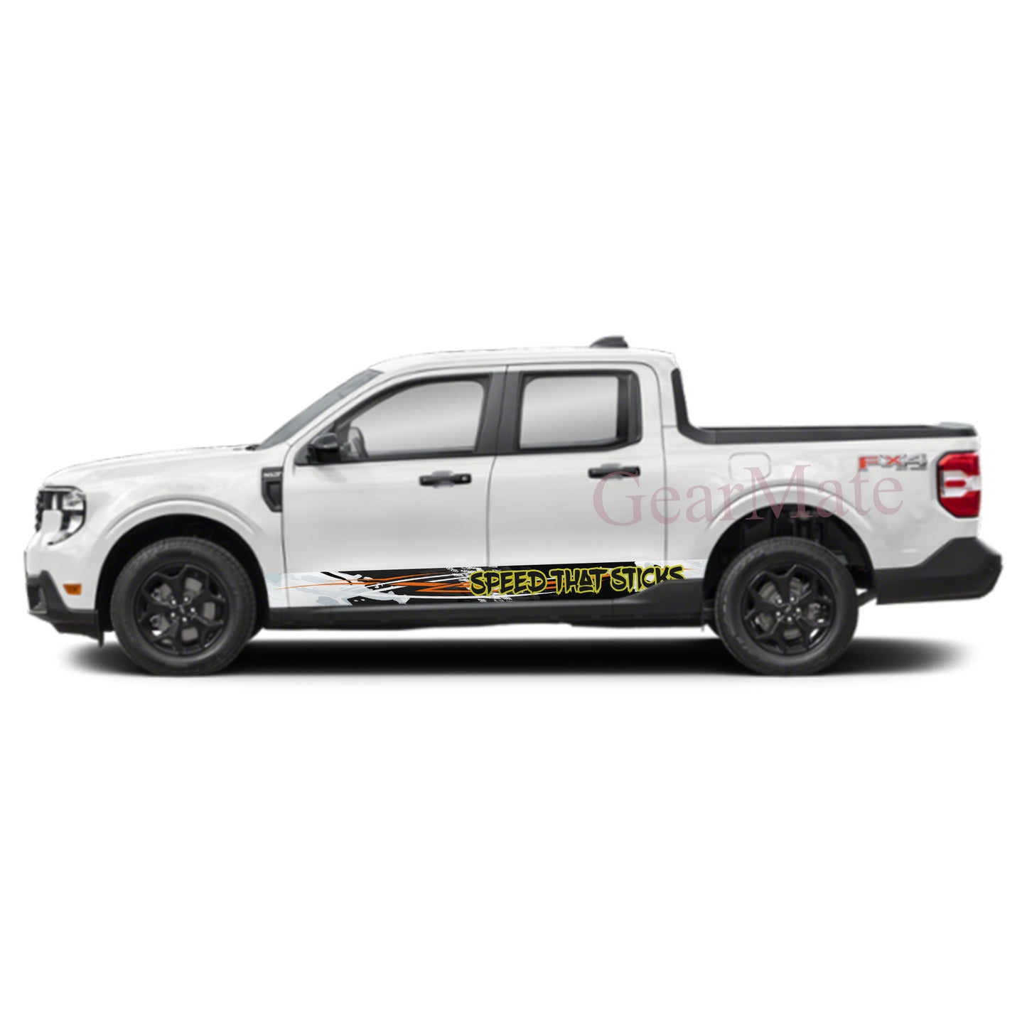Speed That Sticks Soul Rocker Panel Graphic Decal Kit (Left & Right Sides) - High Quality Vinyl for Trucks & SUVs