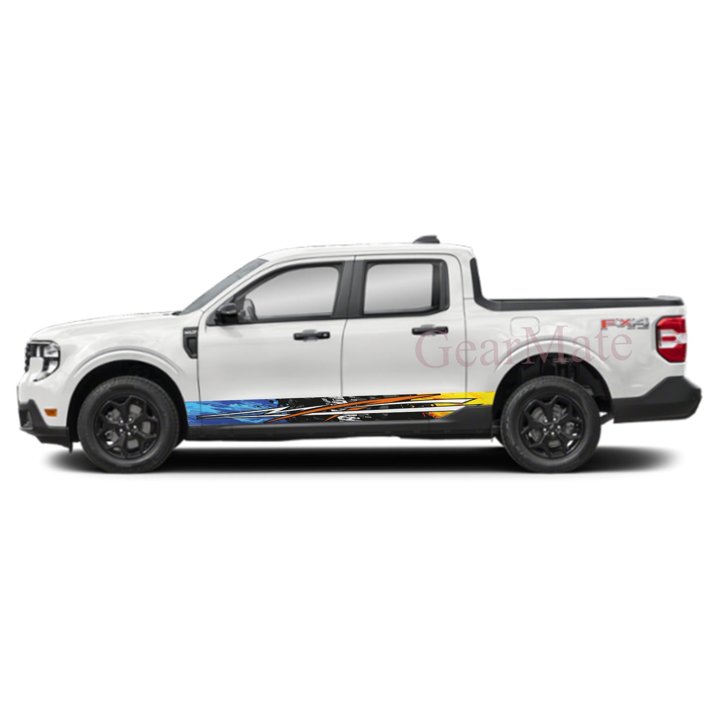 Made for the Fast Lane Rocker Panel Graphic Decal Kit (Left & Right Sides) - High Quality Vinyl for Trucks & SUVs
