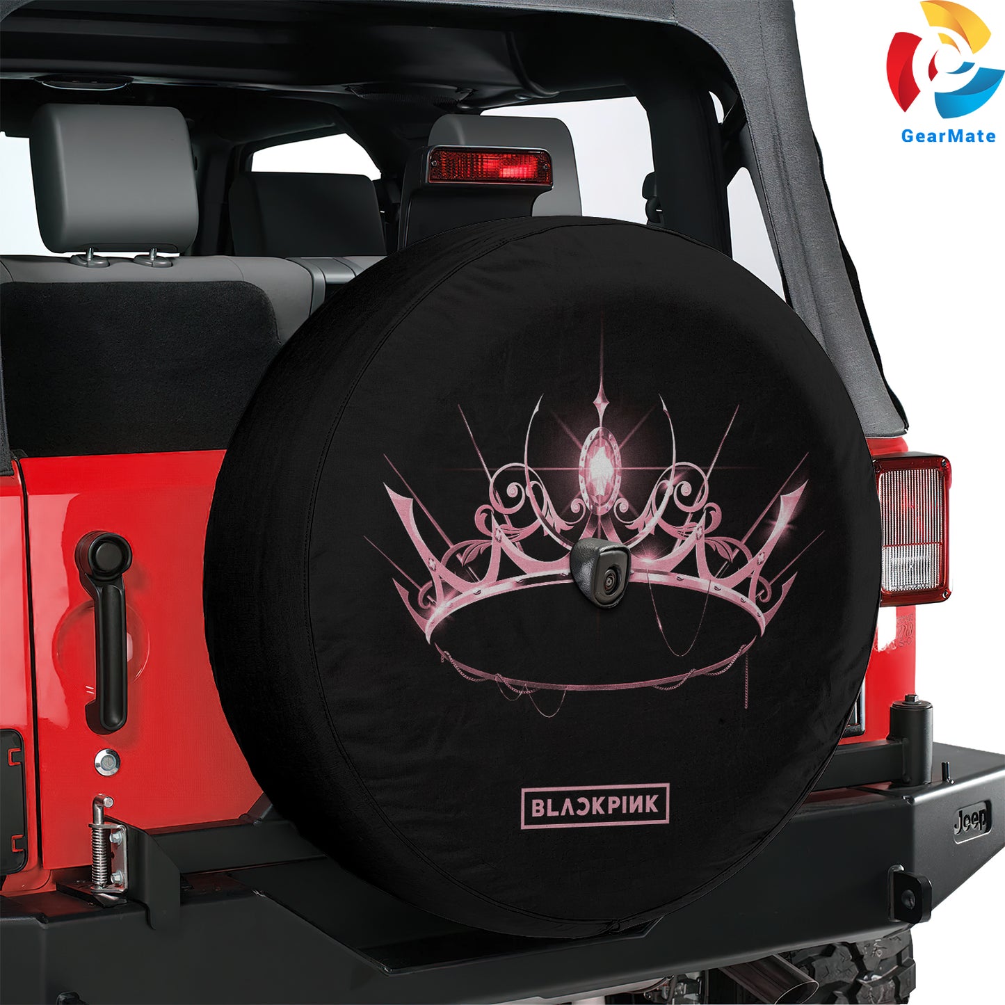 Blackpink The Album Spare Tire Cover – Premium Waterproof UV Resistant Protector