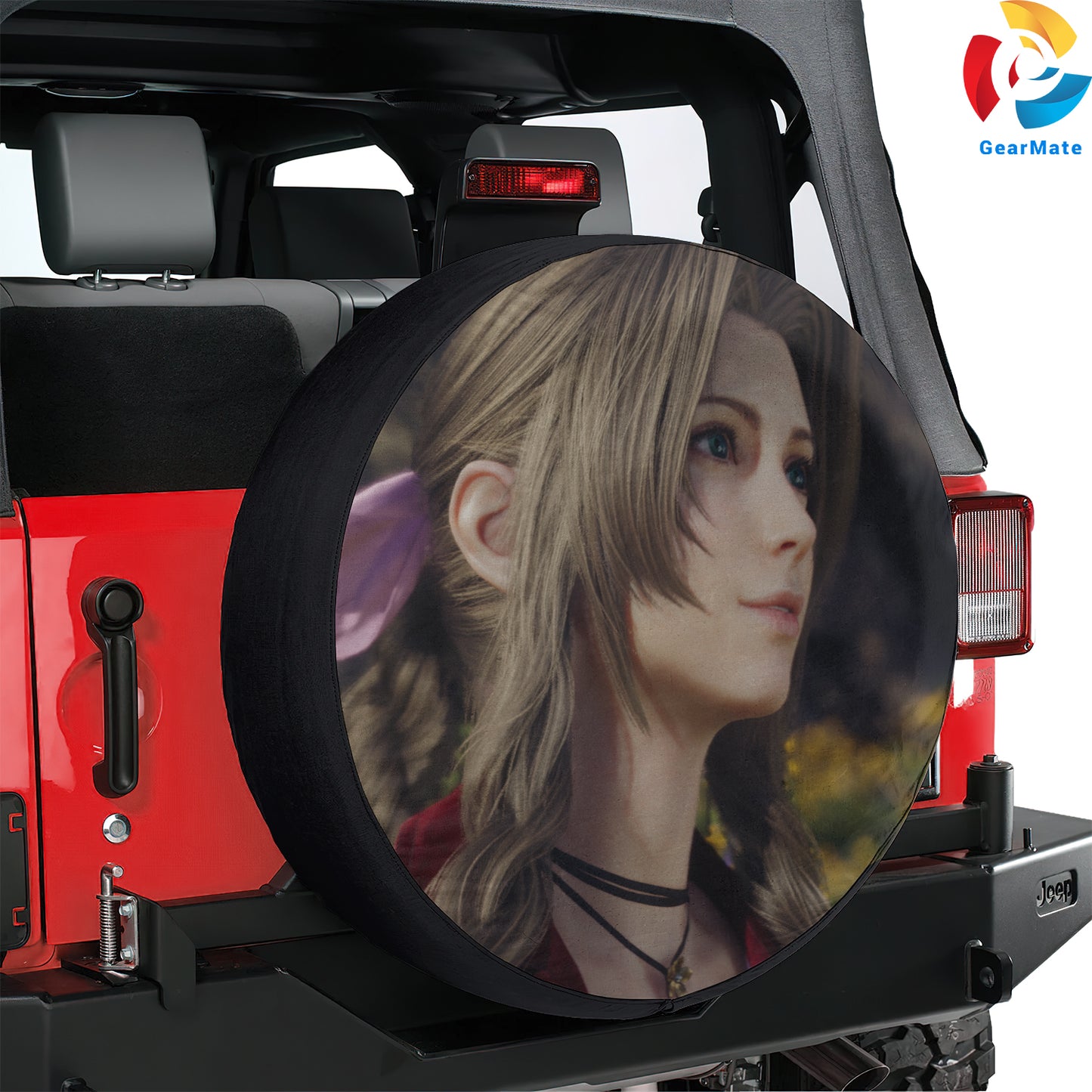 Final Fantasy 7 Video Games Spare Tire Cover – Premium Waterproof UV Resistant Protector