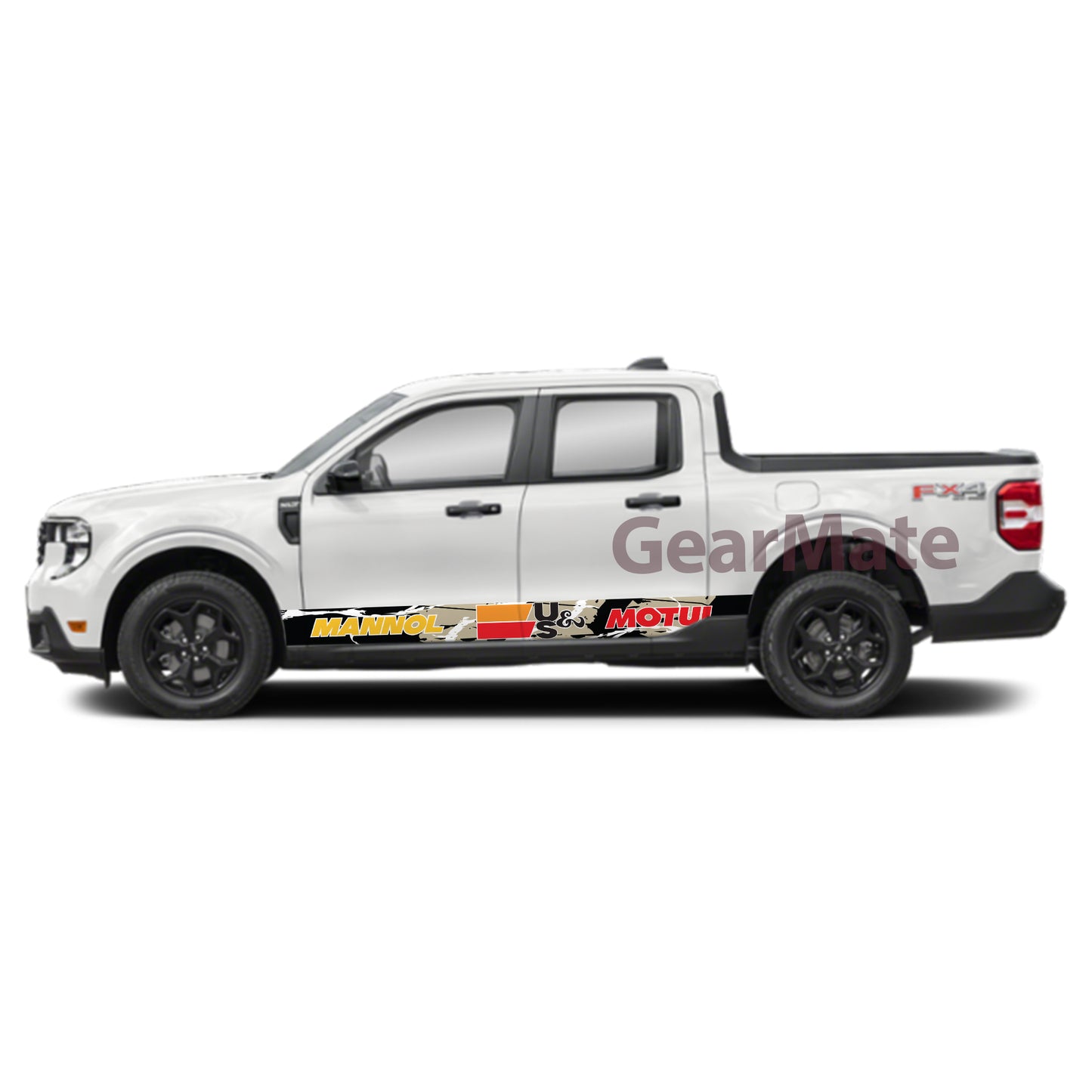 Unleash The Speed Rocker Panel Graphic Decal Kit (Left & Right Sides) - High Quality Vinyl for Trucks & SUVs
