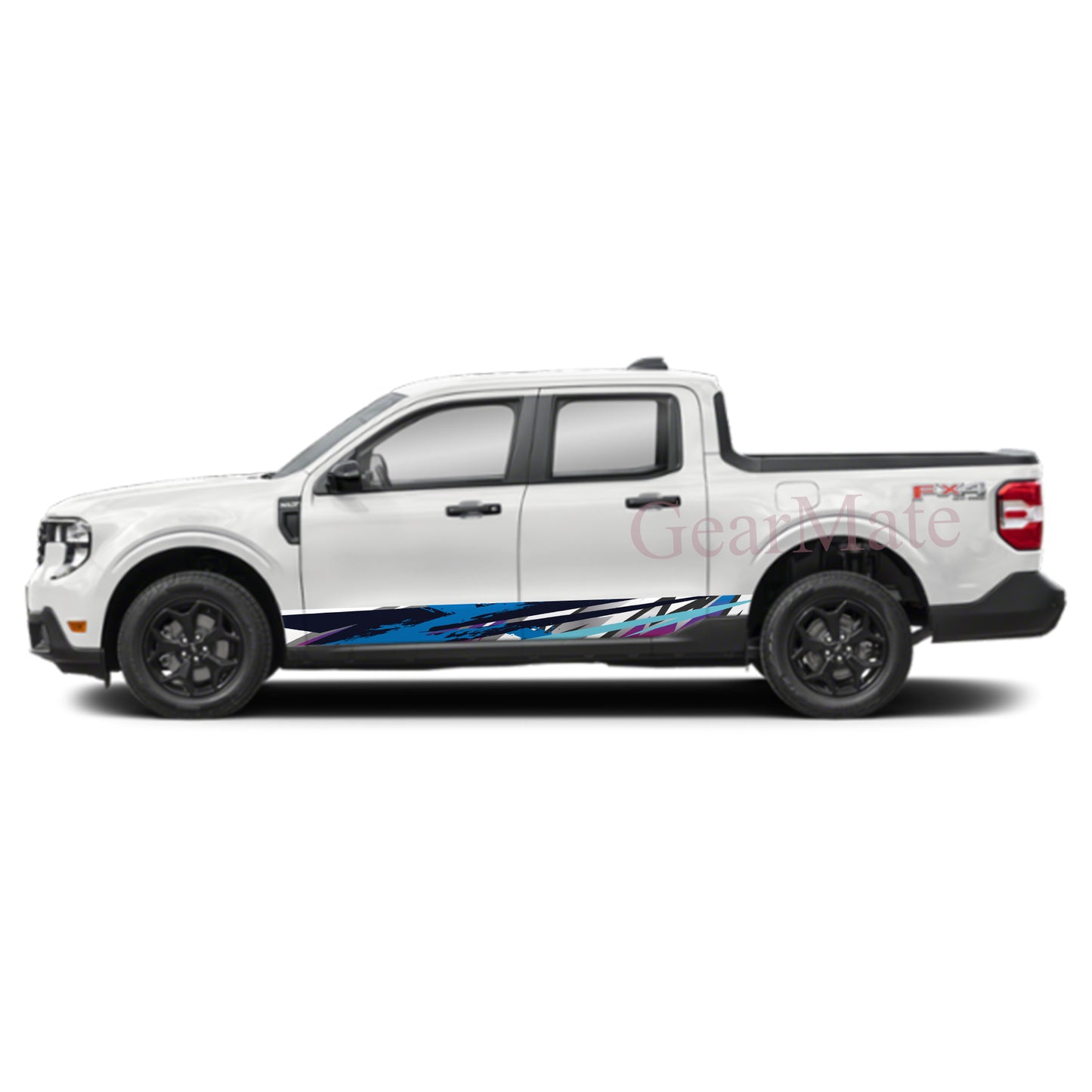 Sport BP Rocker Panel Graphic Decal Kit (Left & Right Sides) - High Quality Vinyl for Trucks & SUVs