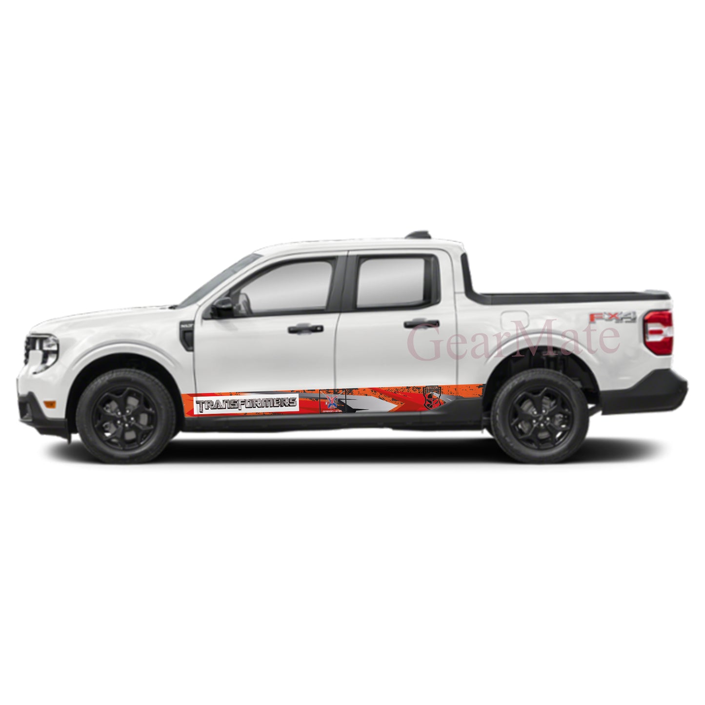 Arrow Red Spider Man Rocker Panel Graphic Decal Kit (Left & Right Sides) - High Quality Vinyl for Trucks & SUVs