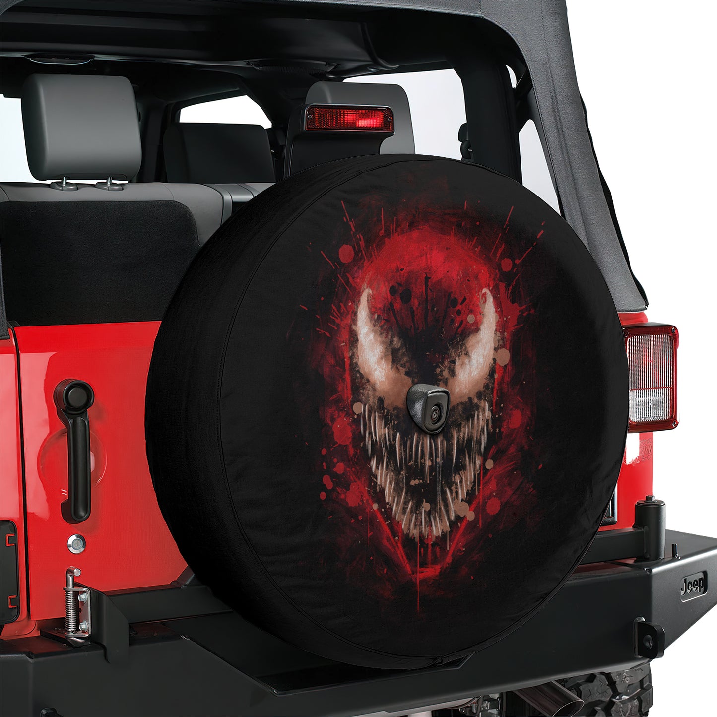 Carnage Spare Tire Cover – Premium Waterproof UV Resistant Protector