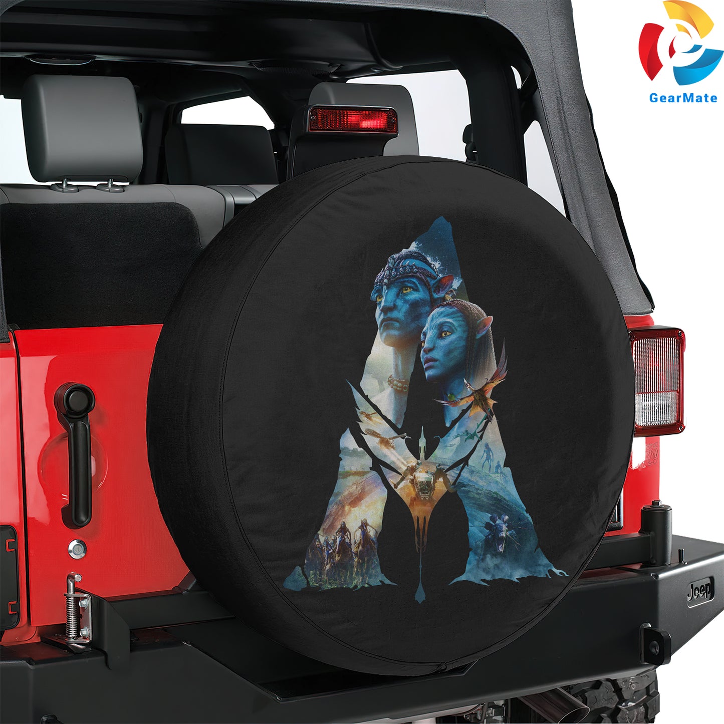 Avatar The Way of Water Spare Tire Cover – Premium Waterproof UV Resistant Protector