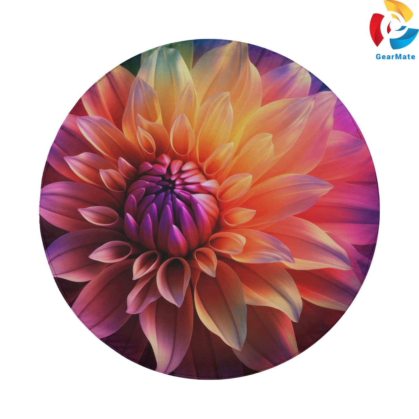 Colorful Flowers Spare Tire Cover – Premium Waterproof UV Resistant Protector