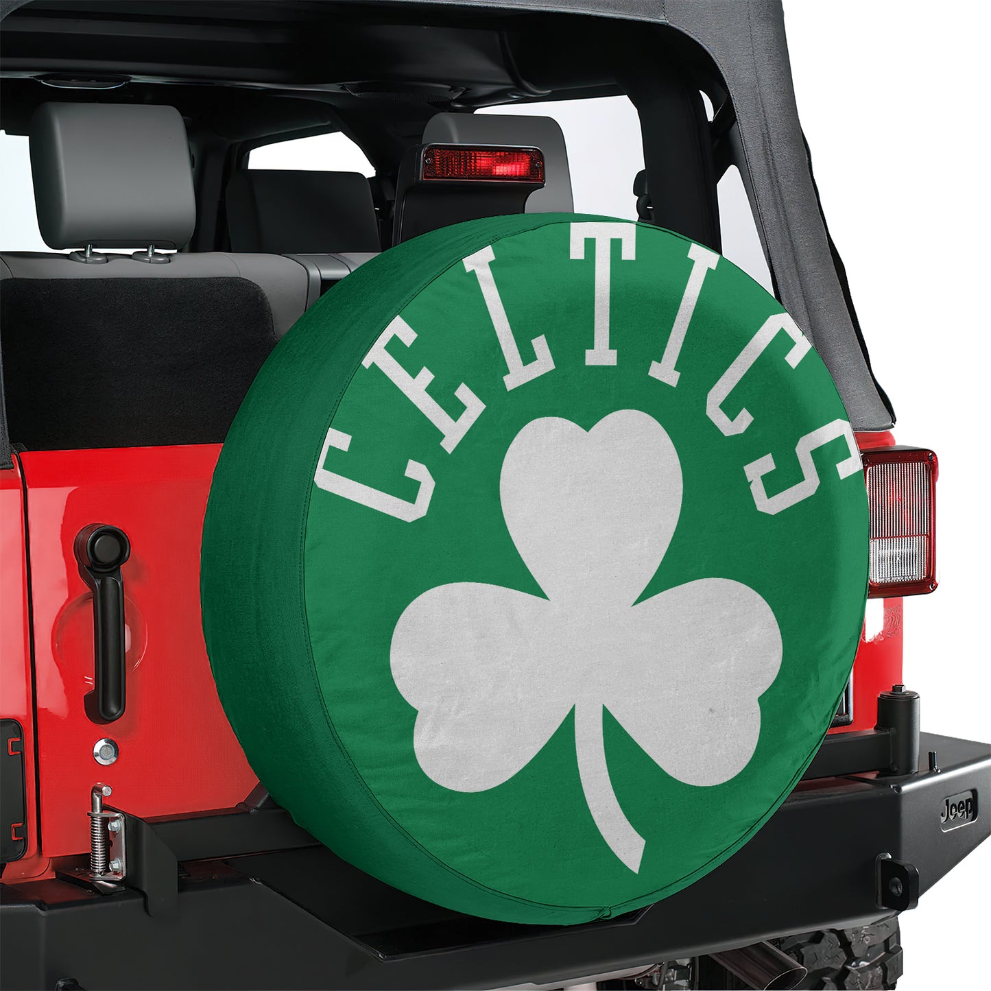Boston Celtics Gear Spare Tire Cover – Premium Waterproof UV-Resistant Protector