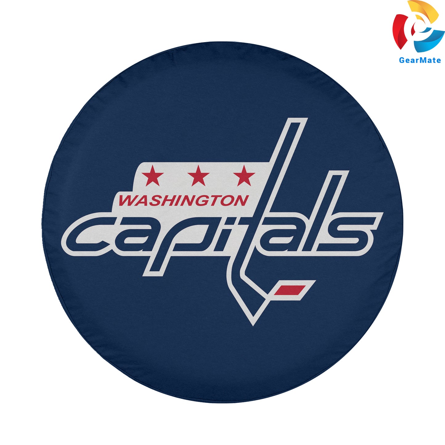 Washington Capitals NHL Hockey Season Spare Tire Cover – Premium Waterproof UV-Resistant Protector