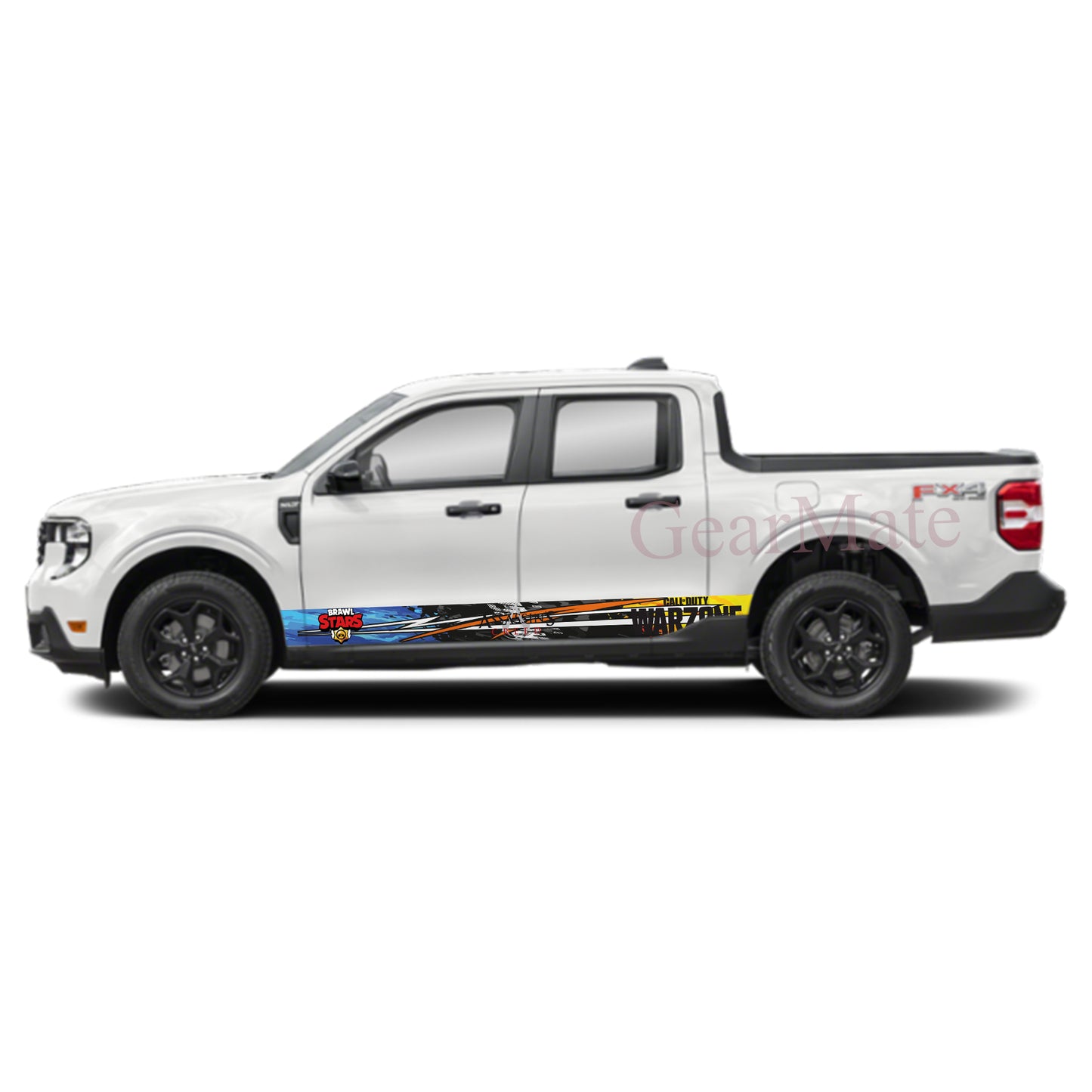 Assassins's Creed Games Rocker Panel Graphic Decal Kit (Left & Right Sides) - High Quality Vinyl for Trucks & SUVs
