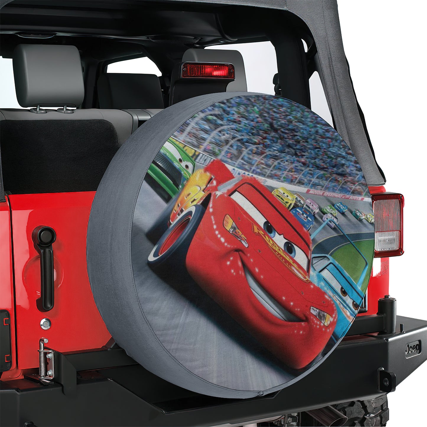 Pixar Cars Spare Tire Cover – Premium Waterproof UV Resistant Protector