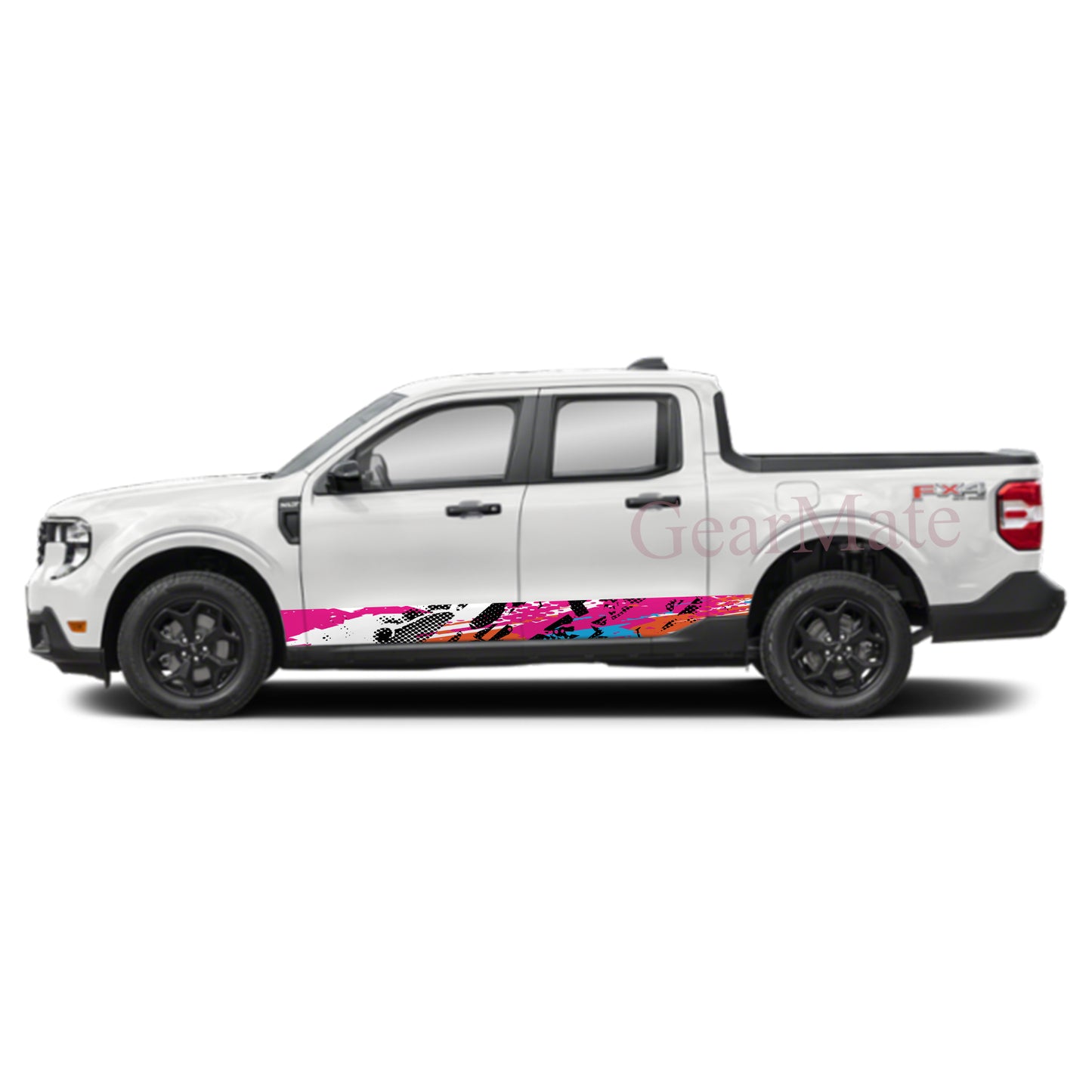 Speed POB Panel Graphic Decal Kit (Left & Right Sides) - High Quality Vinyl for Trucks & SUVs