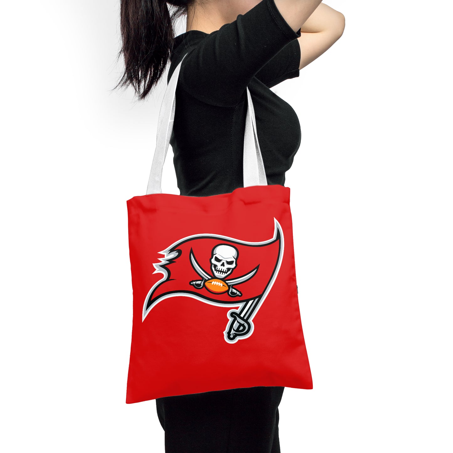 NFL Tampa Bay Buccaneers NFL Fans Polyester Canvas Tote Bag – Durable and Stylish