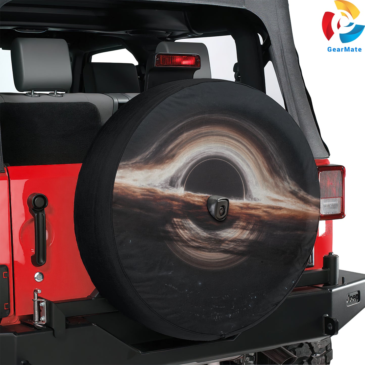 Gargantua Black Hole Spare Tire Cover – Premium Waterproof UV Resistant Protector