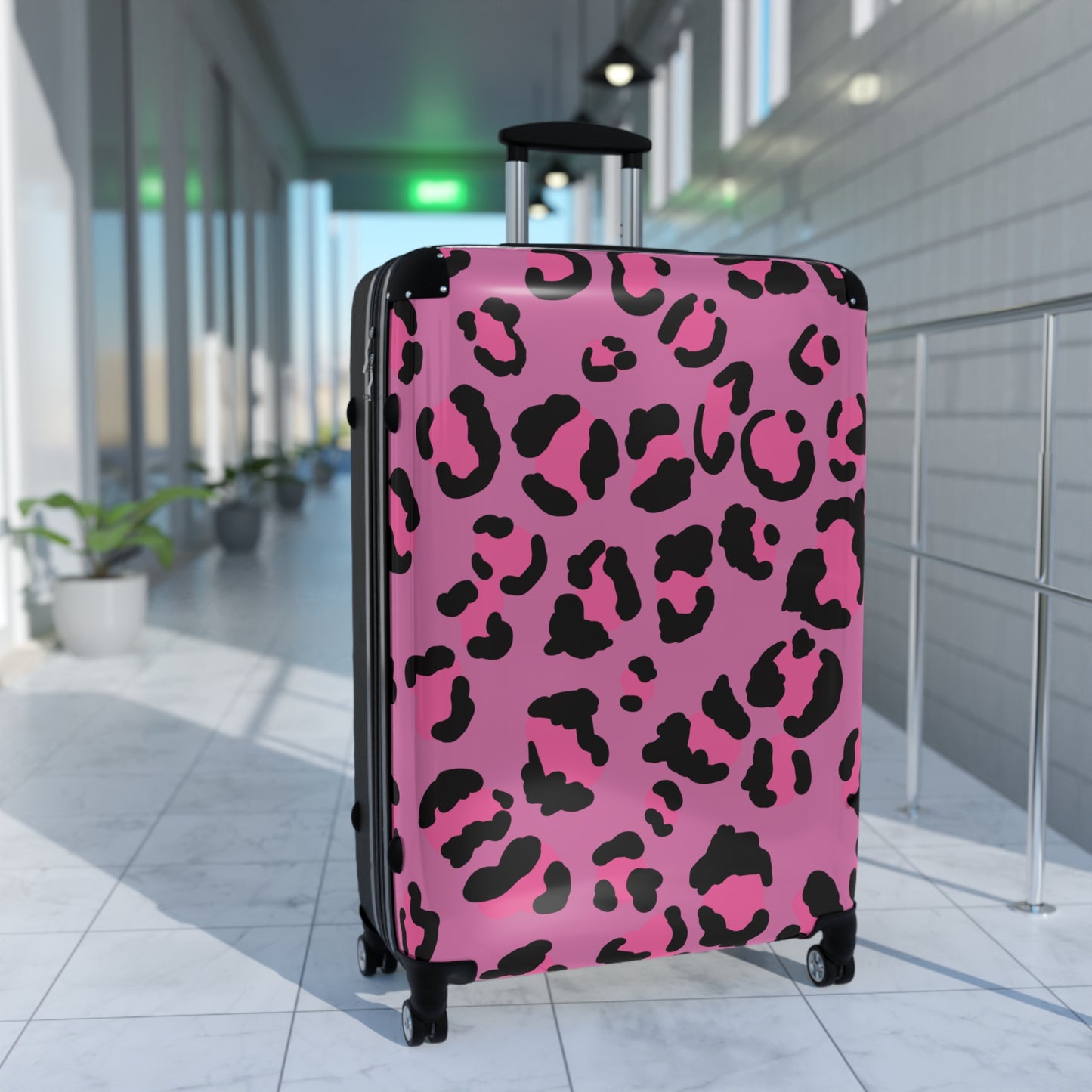 Nature Leopard Pattern Art Carry-On Suitcase - Stylish Luggage for Travelers