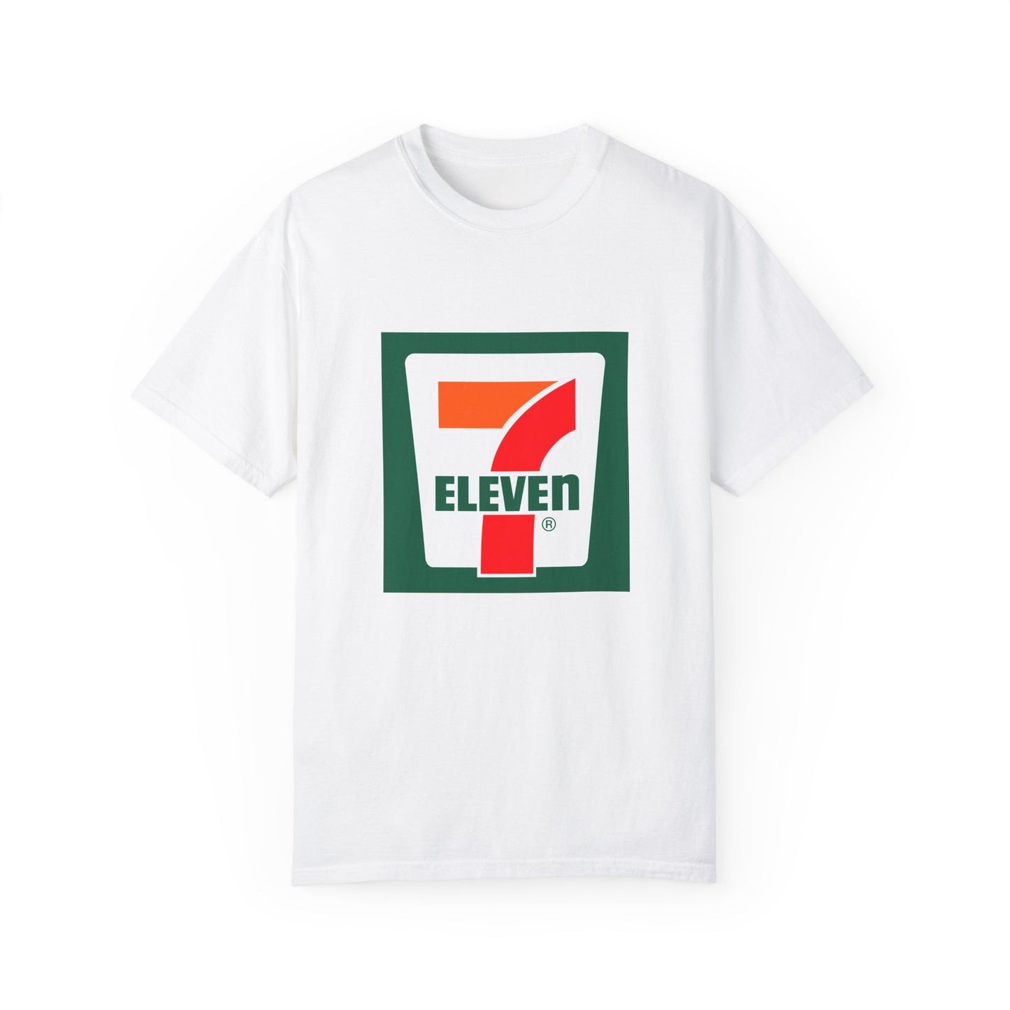 7 Eleven Garment-Dyed T-Shirt – Premium Cotton Tee for Customization