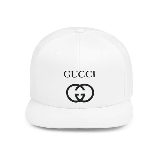 Gucci Flat Bill Snapback – Lightweight, Custom Fit, Premium Quality
