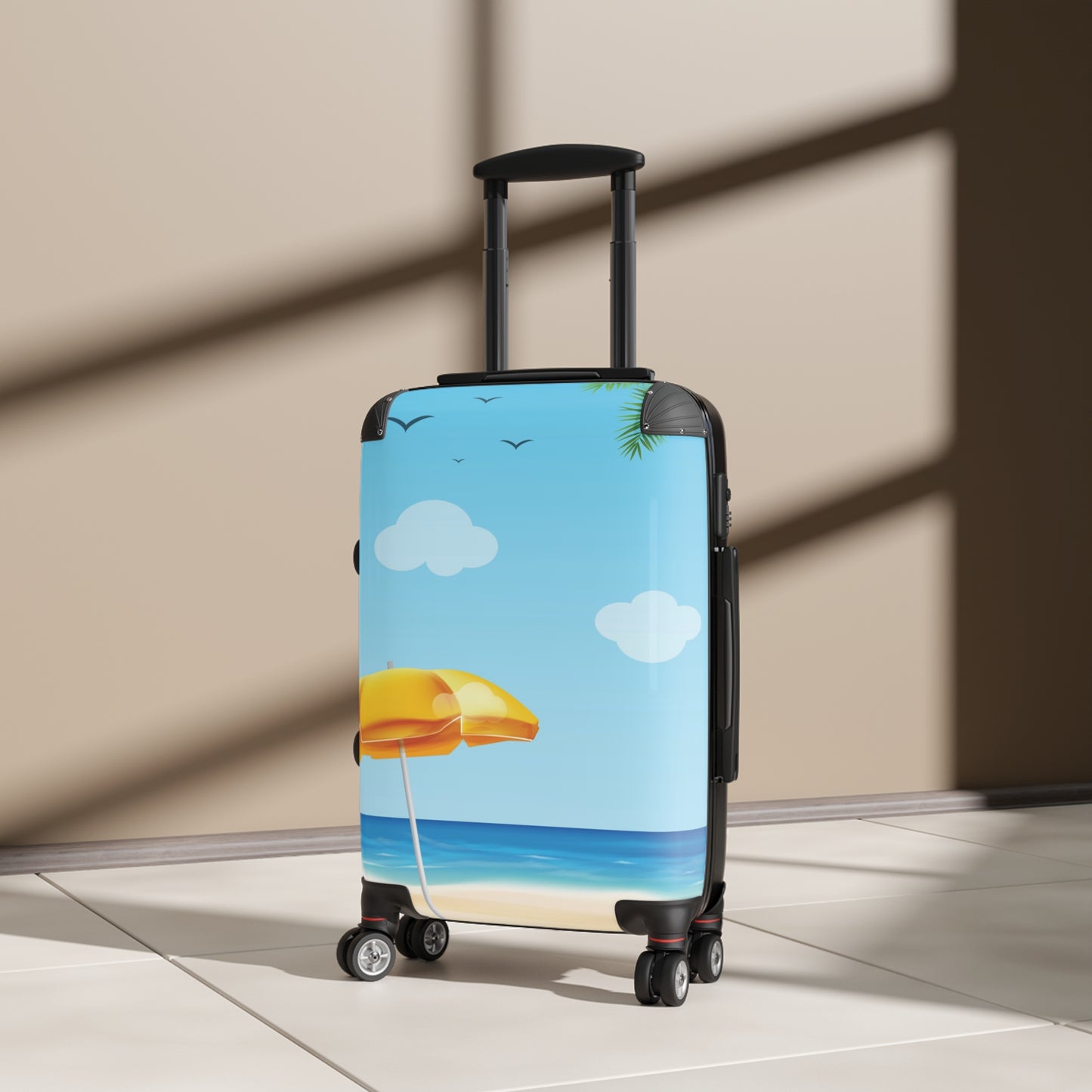Nature Summer Beach Travel Art Carry-On Suitcase - Stylish Luggage for Travelers