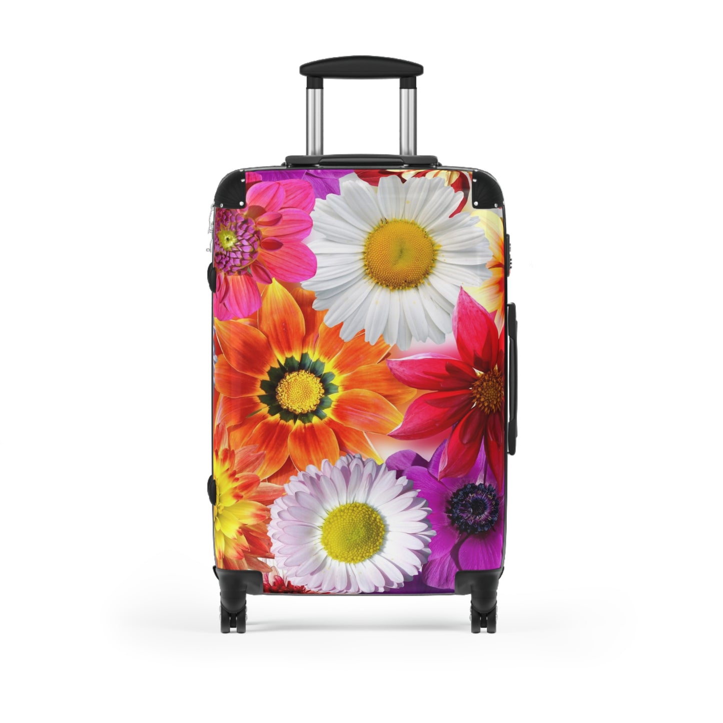 Nature Flowers Floral Daisy Art Carry-On Suitcase - Stylish Luggage for Travelers