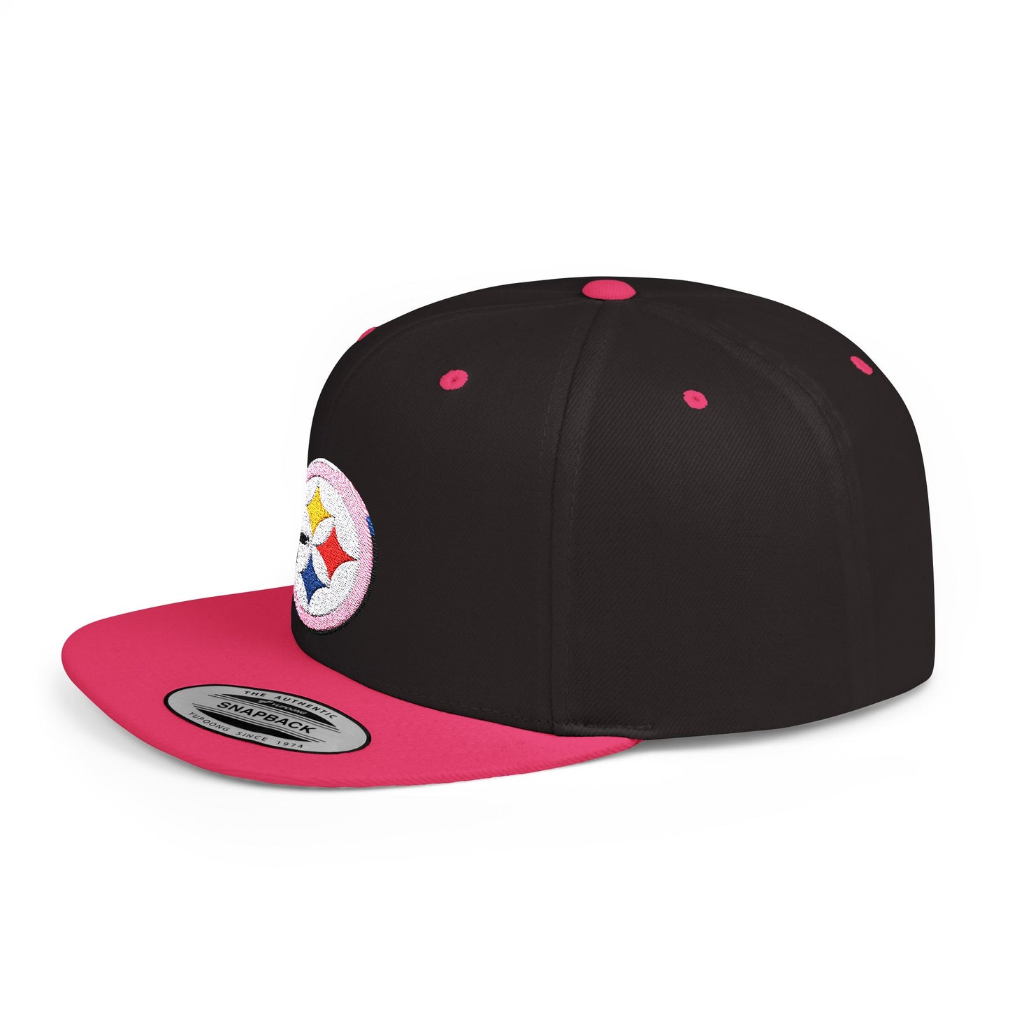 Pittsburgh Steelers Flat Bill Snapback – Lightweight, Custom Fit, Premium Quality