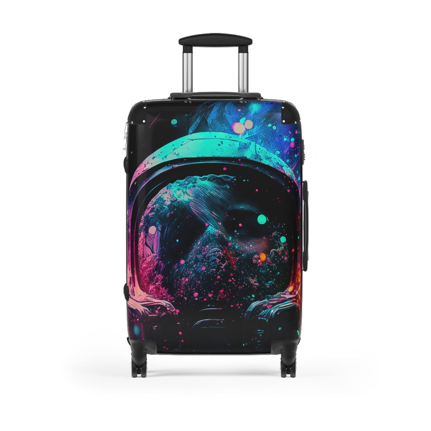 Space Astronaut Colorful Carry-On Suitcase - Stylish Luggage for Travelers