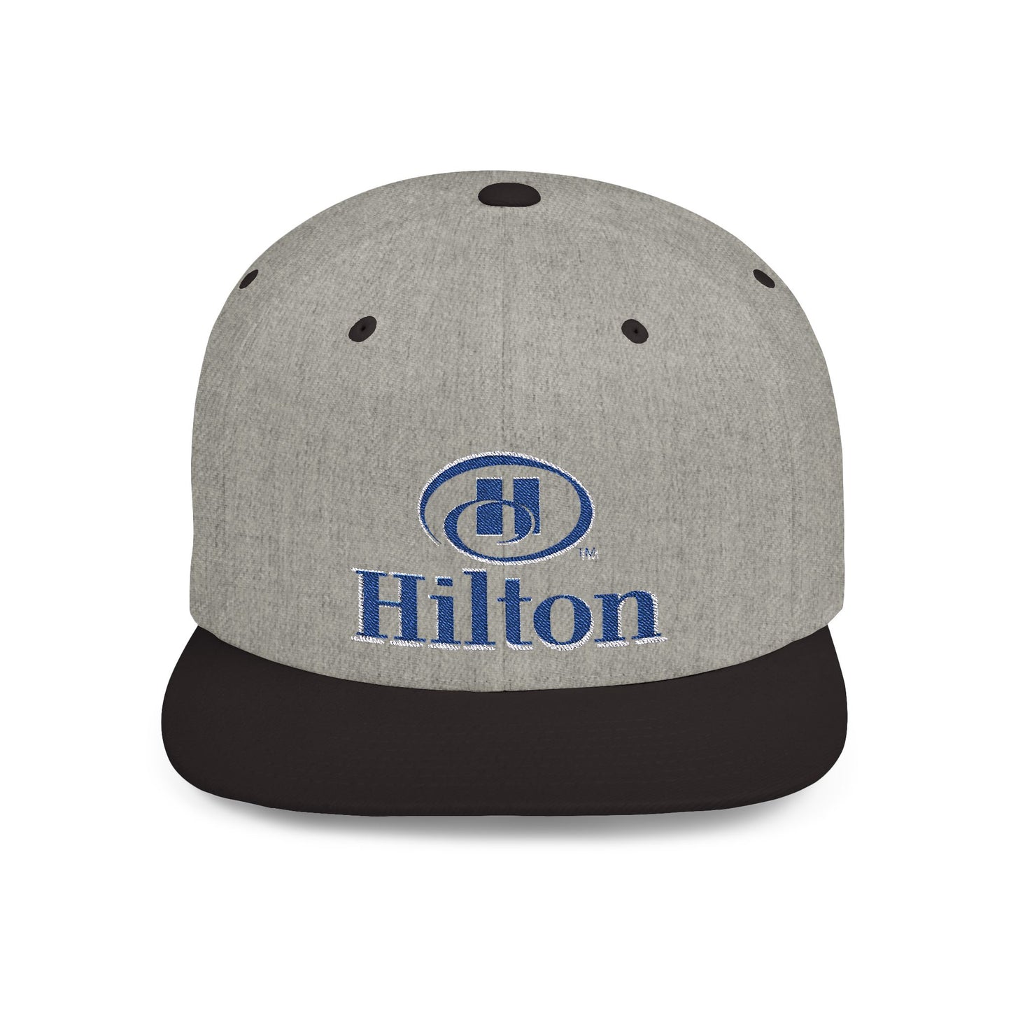 Hilton Flat Bill Snapback – Lightweight, Custom Fit, Premium Quality
