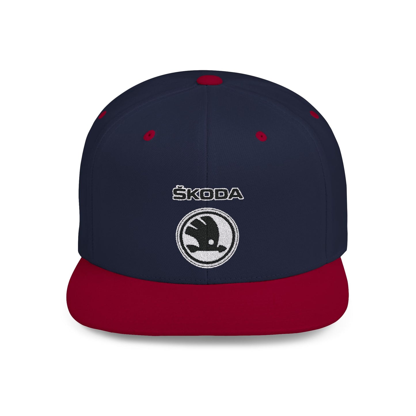 Škoda Auto Flat Bill Snapback – Lightweight, Custom Fit, Premium Quality