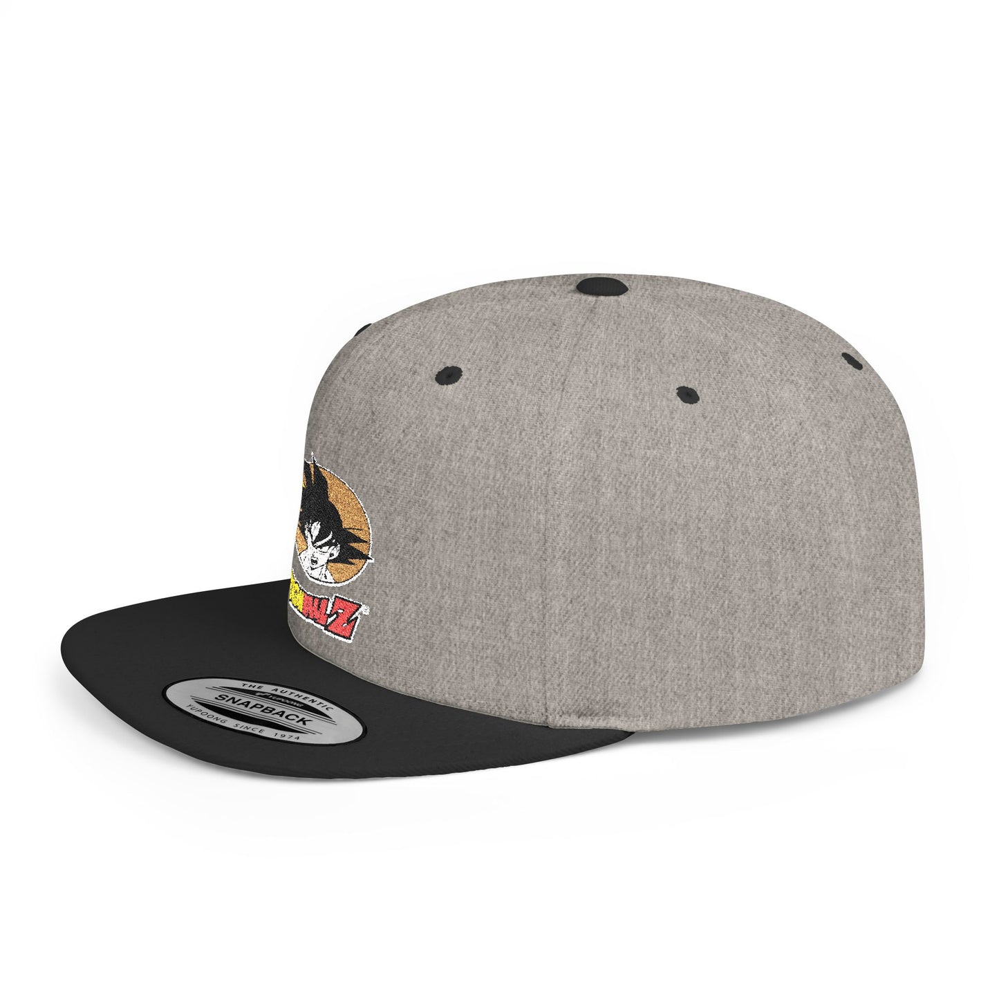 Dragon Ball Z Goku Flat Bill Snapback – Lightweight, Custom Fit, Premium Quality