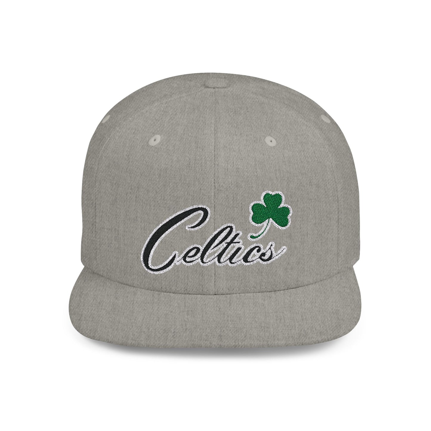 Boston Celtics Celtics Fans  Flat Bill Snapback – Lightweight, Custom Fit, Premium Quality