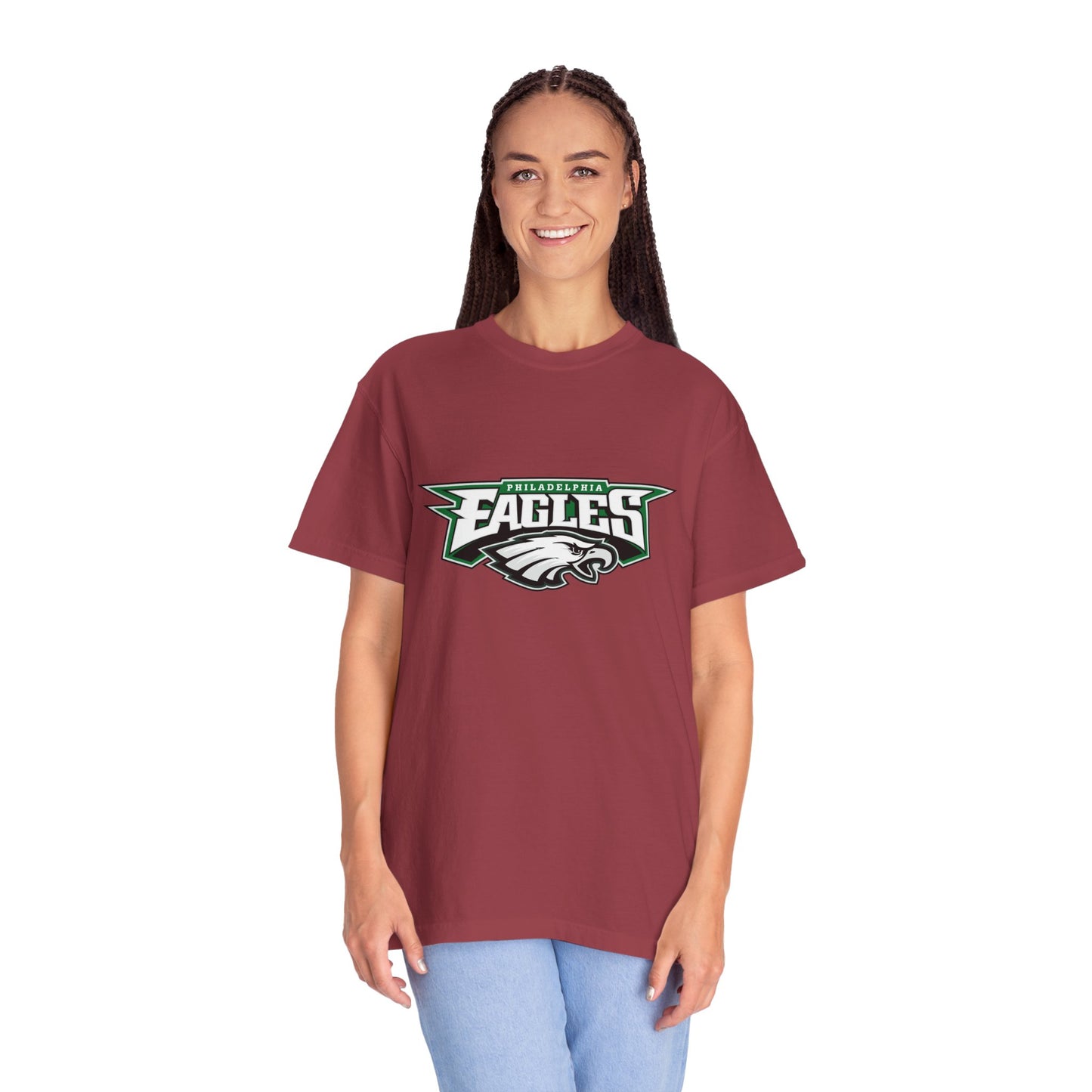 Philadelphia Eagles Gear Garment-Dyed T-Shirt – Premium Cotton Tee for Customization
