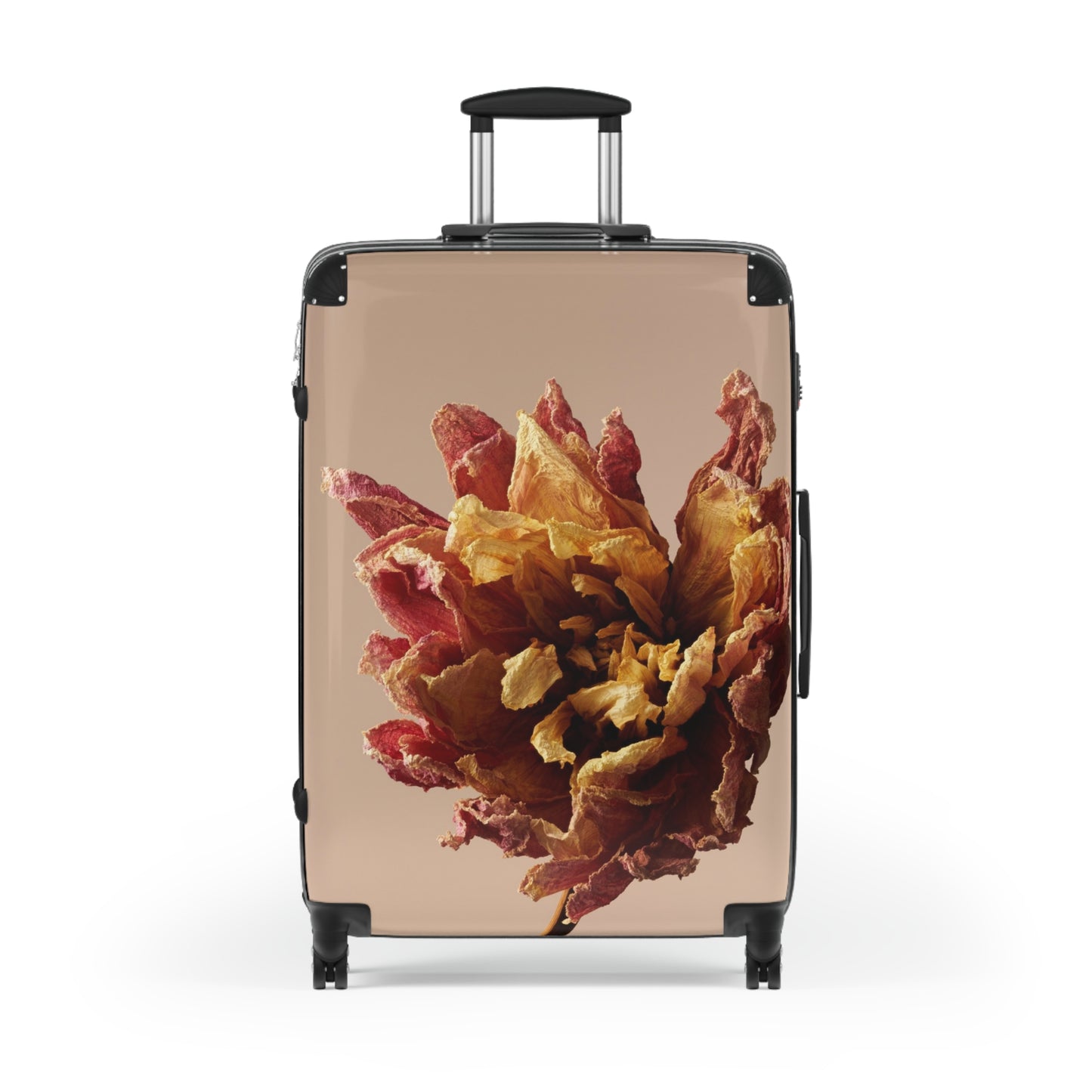 Nature Flowers Floral Dahlia Art Carry-On Suitcase - Stylish Luggage for Travelers