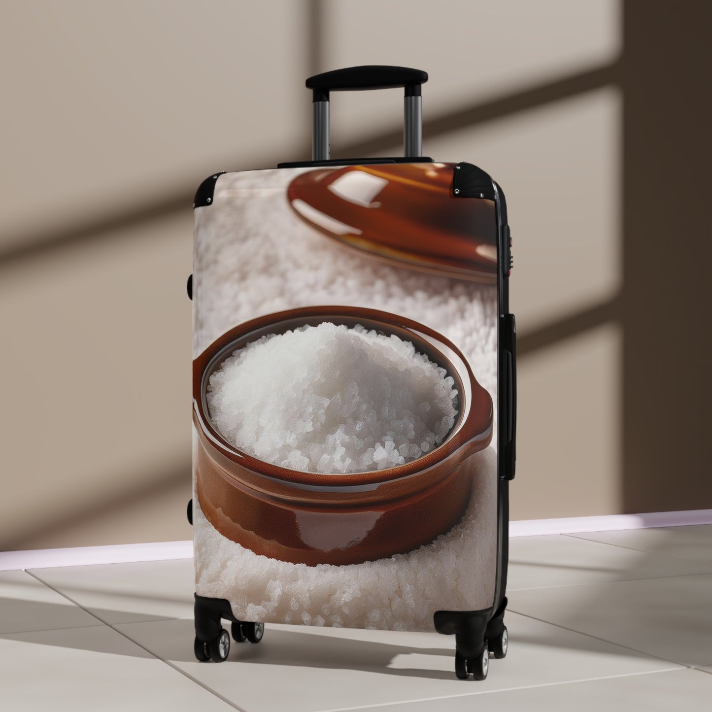 Nature Sea Salt Art Carry-On Suitcase - Stylish Luggage for Travelers