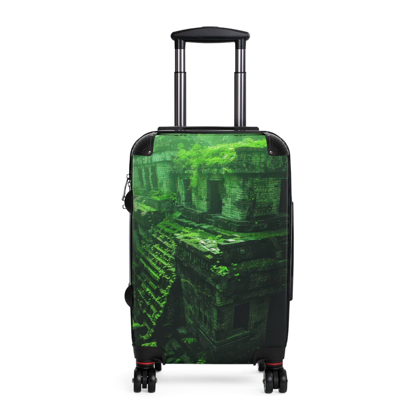 Nature Ancient Green Carry-On Suitcase - Stylish Luggage for Travelers