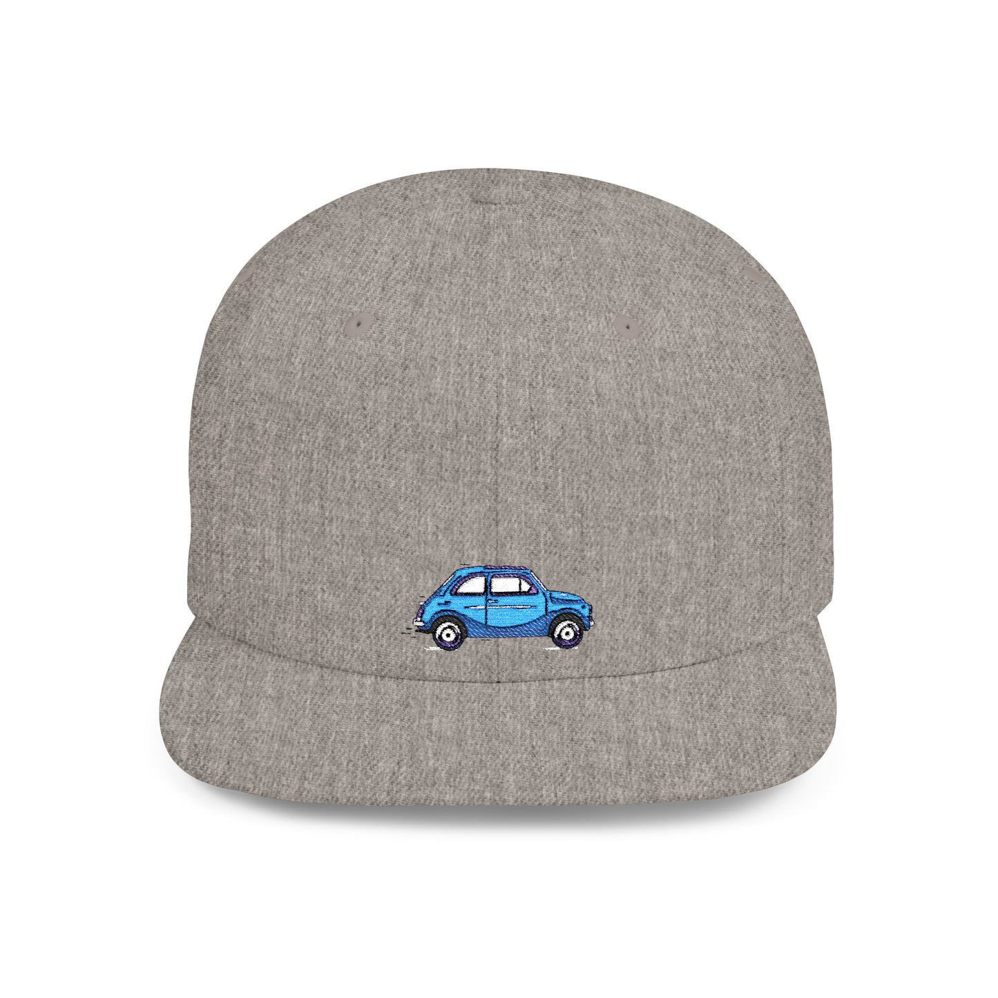 Icons Embroidered Car Flat Bill Snapback – Lightweight, Custom Fit, Premium Quality