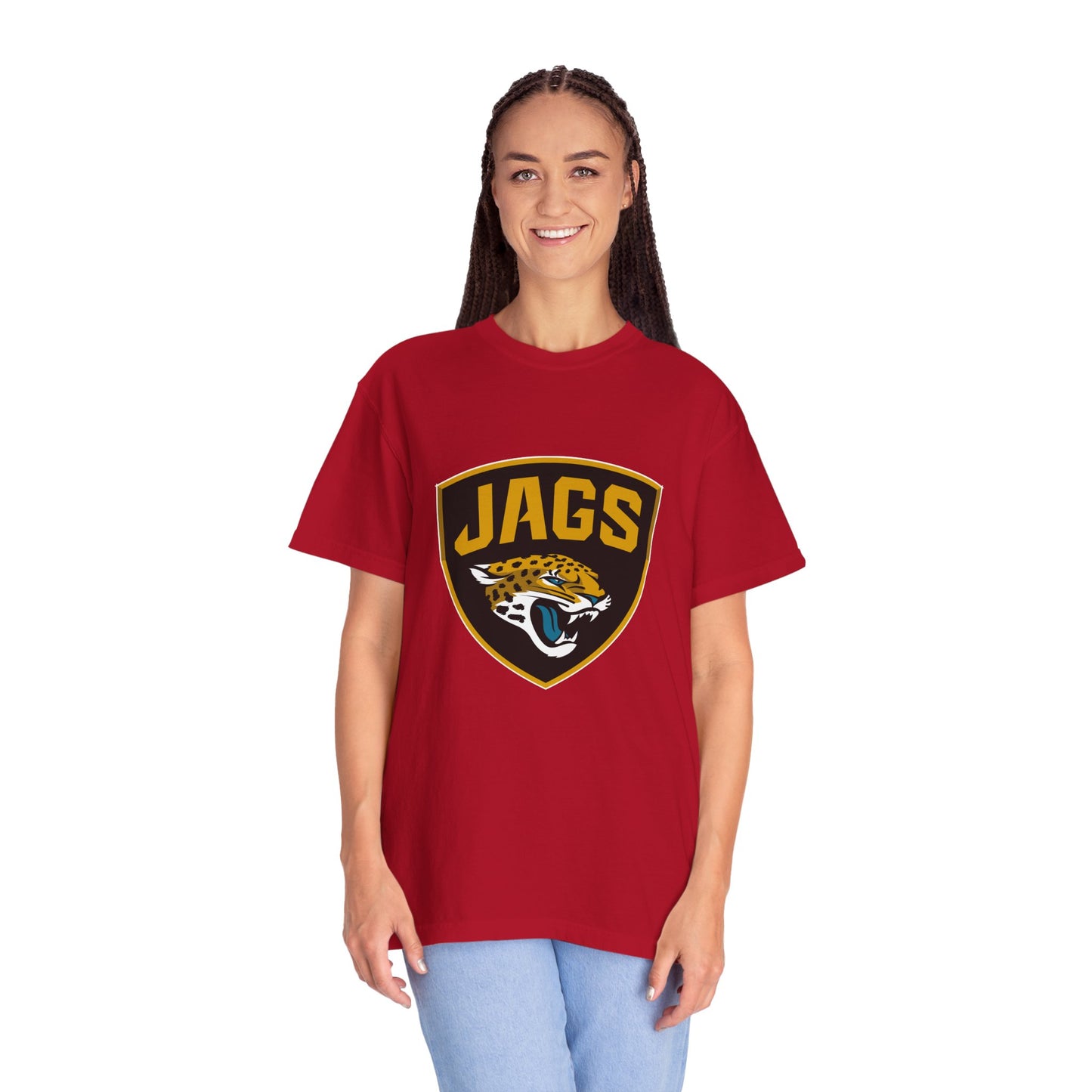 Jacksonville Jaguars Collectibles Garment-Dyed T-Shirt – Premium Cotton Tee for Customization