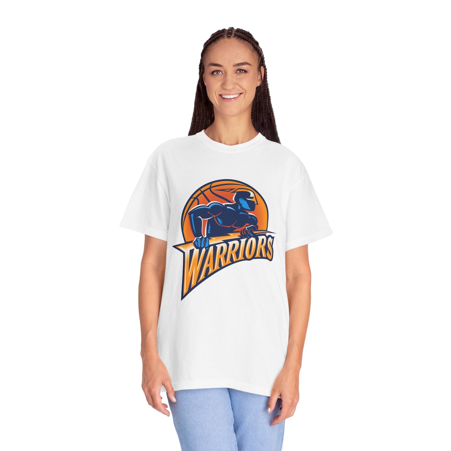 Golden State Warriors Game Day Garment-Dyed T-Shirt – Premium Cotton Tee for Customization