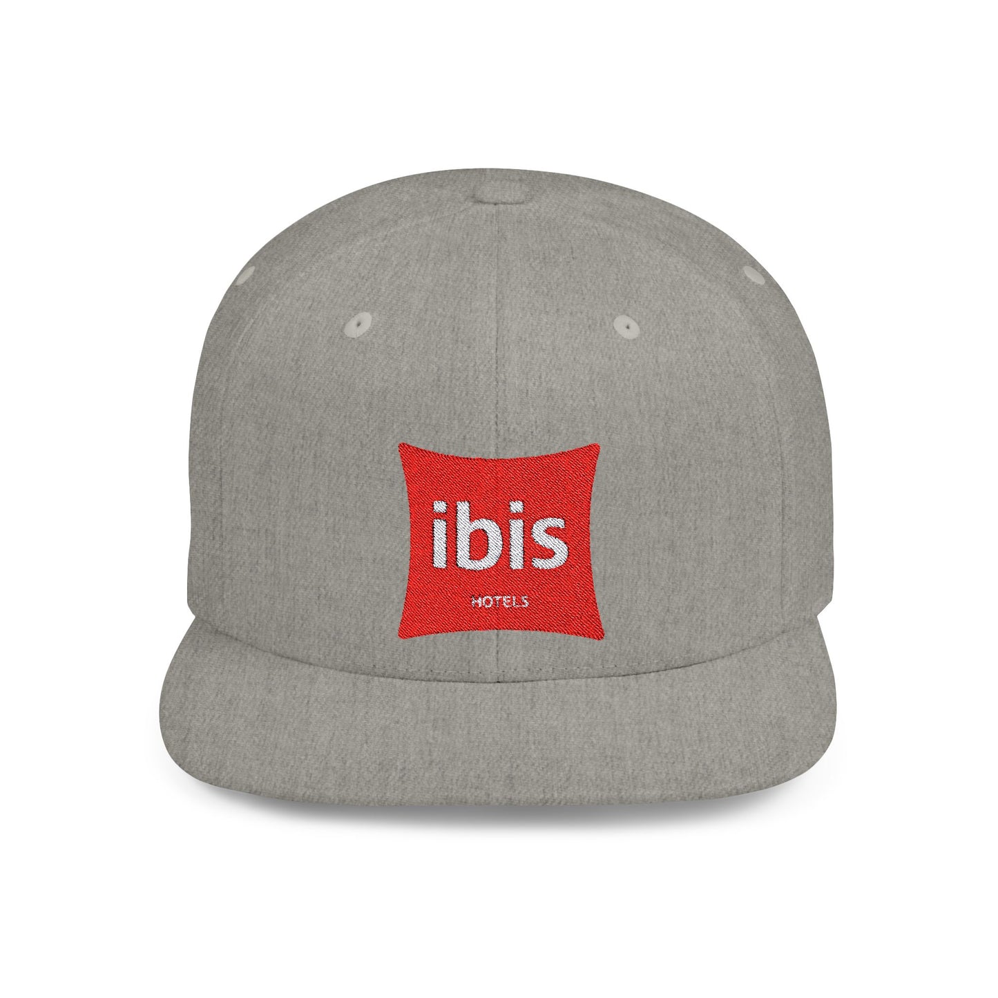 Ibis Hotel Flat Bill Snapback – Lightweight, Custom Fit, Premium Quality