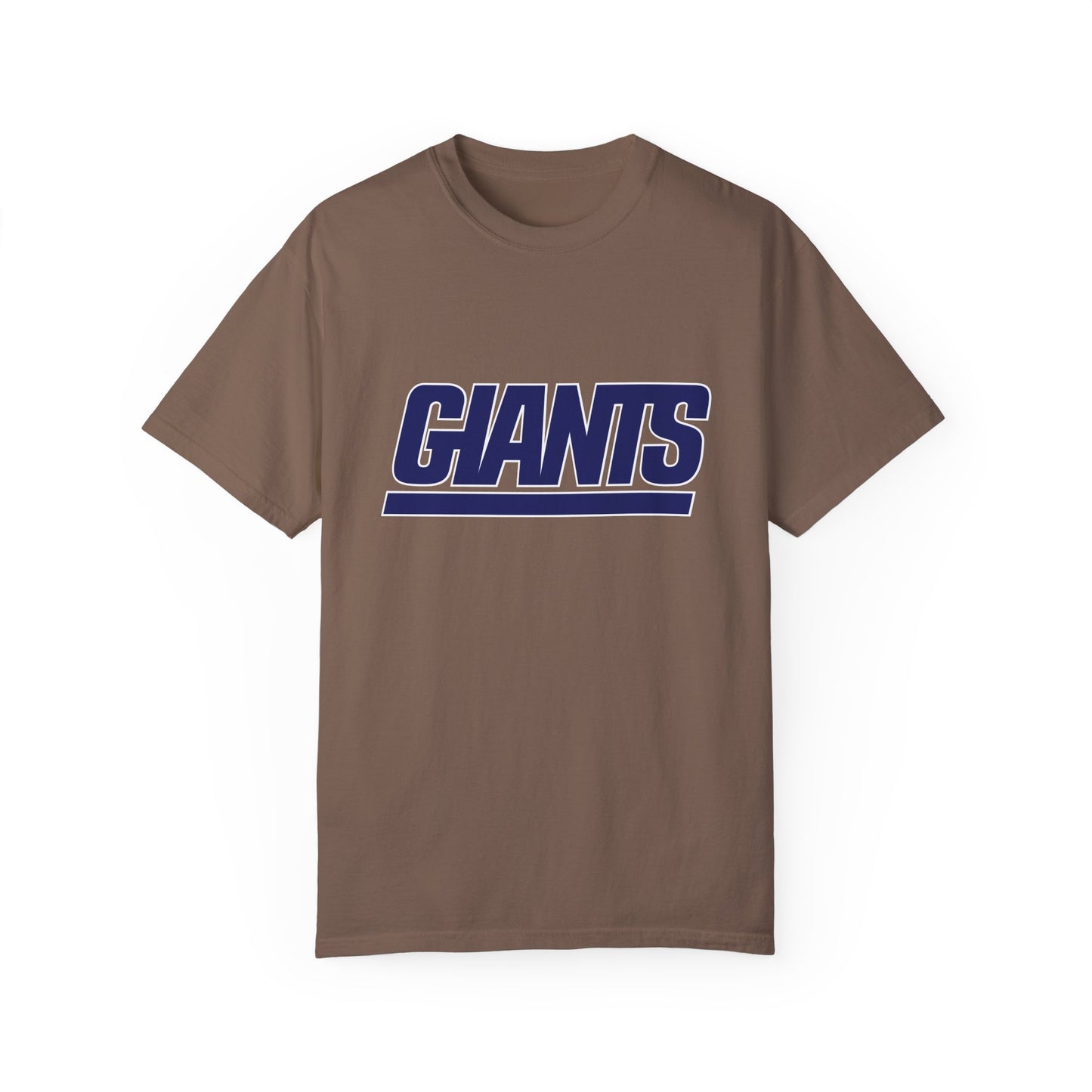 New York Giants Gear Garment-Dyed T-Shirt – Premium Cotton Tee for Customization
