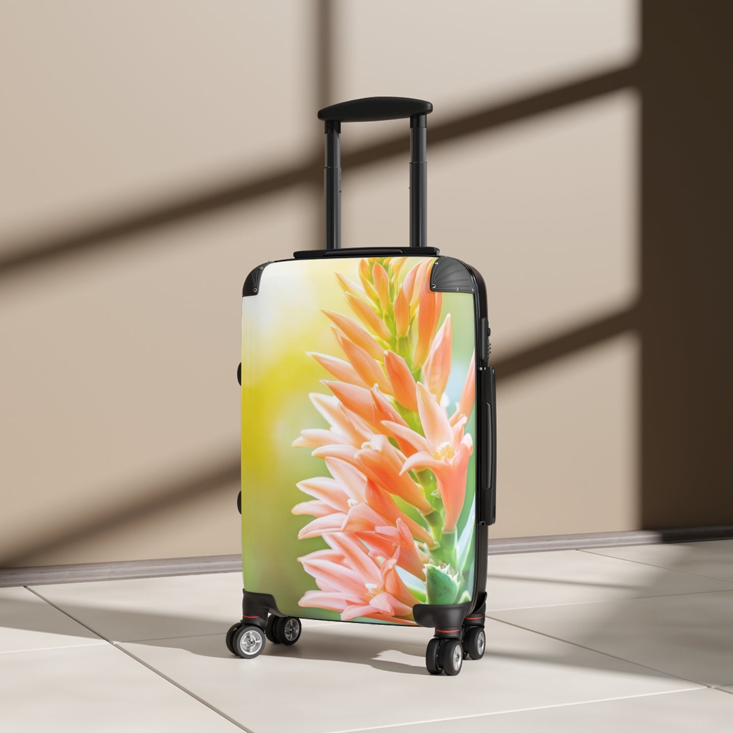 Nature Flowers Beauty and Health Art Carry-On Suitcase - Stylish Luggage for Travelers