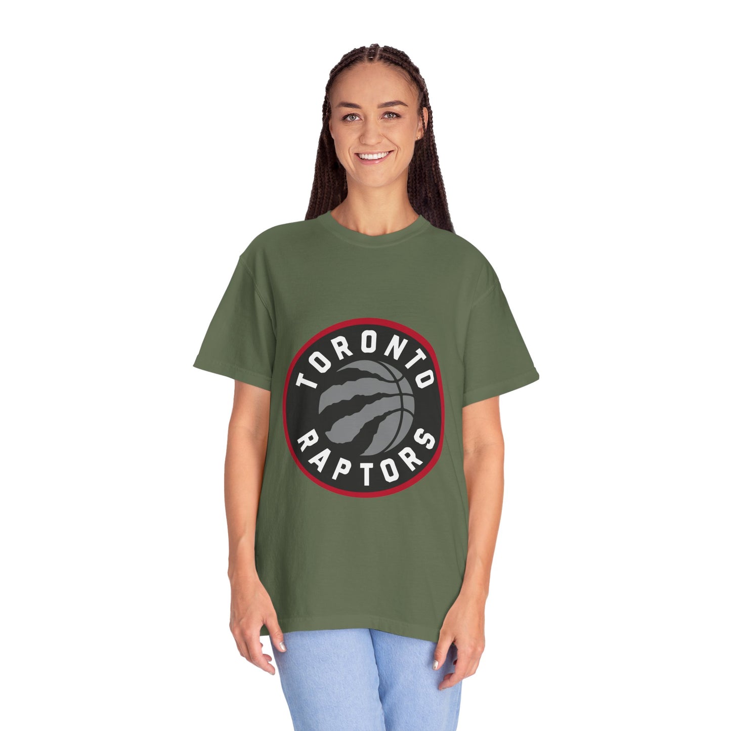 Toronto Raptors Garment-Dyed T-Shirt – Premium Cotton Tee for Customization