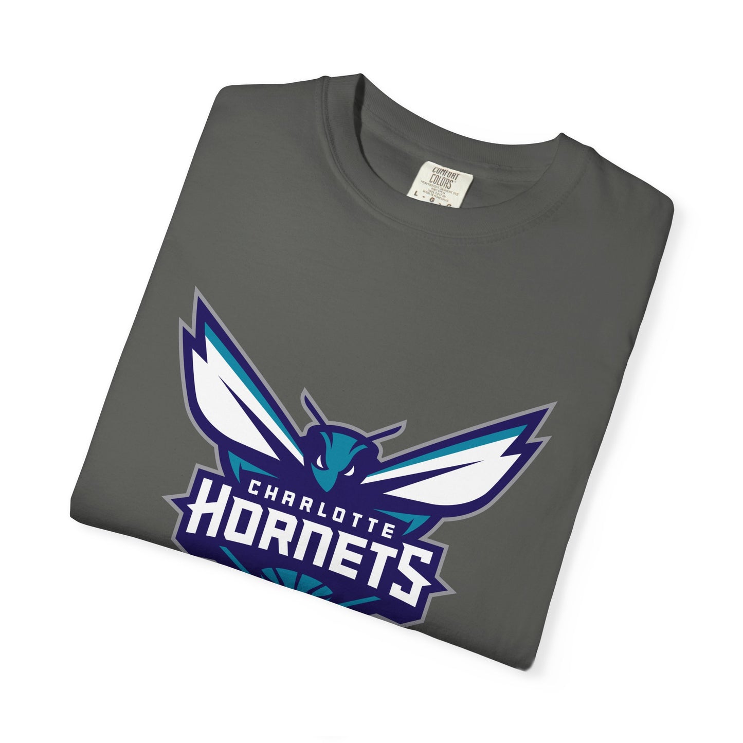 Charlotte Hornets Garment-Dyed T-Shirt – Premium Cotton Tee for Customization