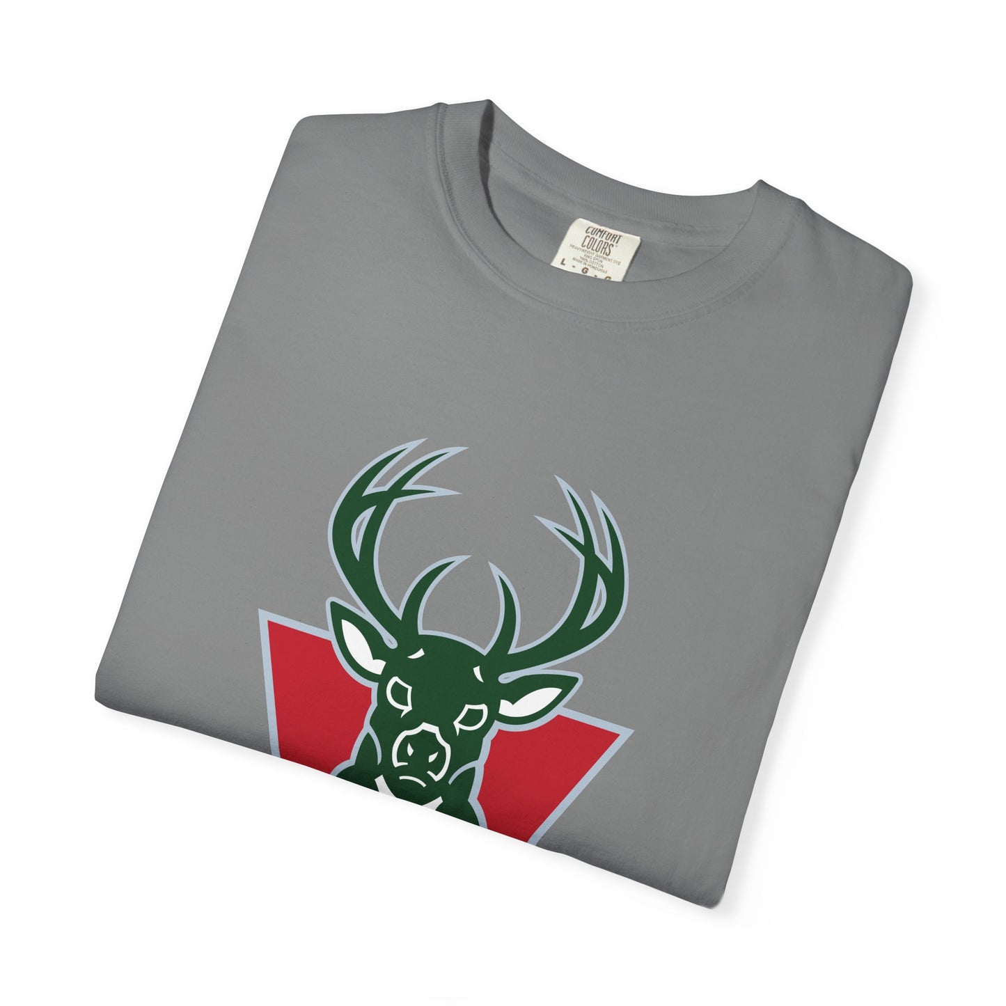 Milwaukee Bucks Strong Garment-Dyed T-Shirt – Premium Cotton Tee for Customization