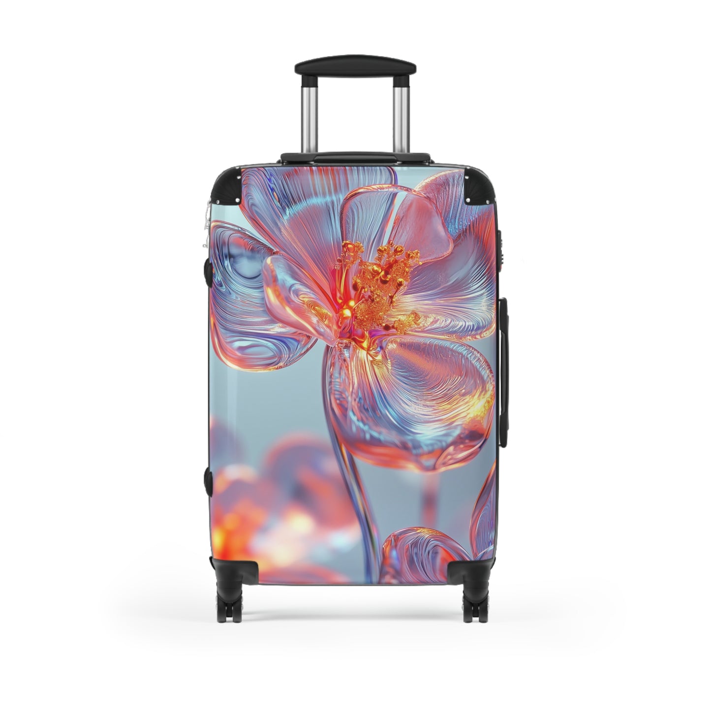 Nature Flowers Floral Glass Spring Art Carry-On Suitcase - Stylish Luggage for Travelers