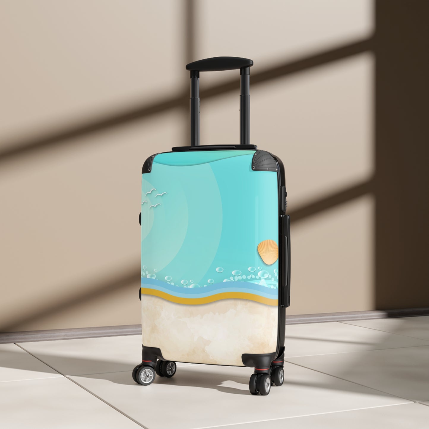 Nature Summer Simple Art Carry-On Suitcase - Stylish Luggage for Travelers