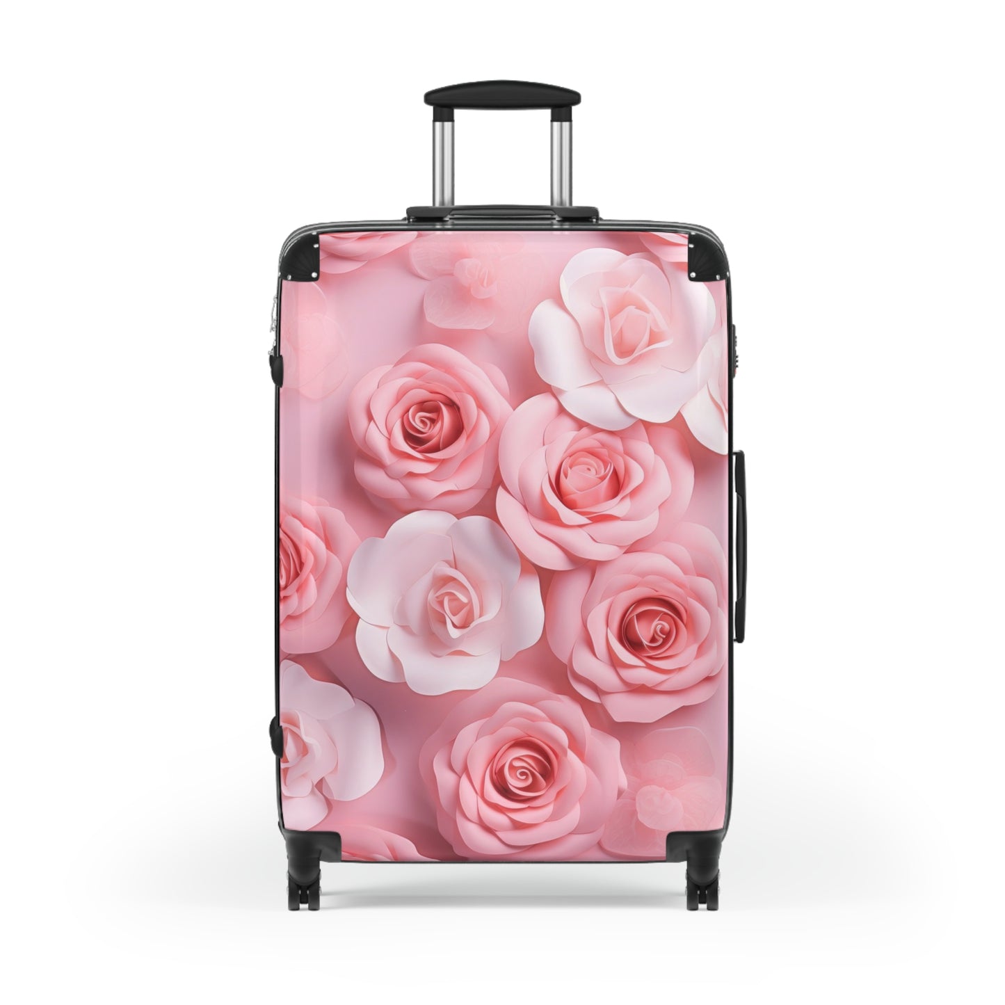 Nature Flowers Floral Pink Art Carry-On Suitcase - Stylish Luggage for Travelers