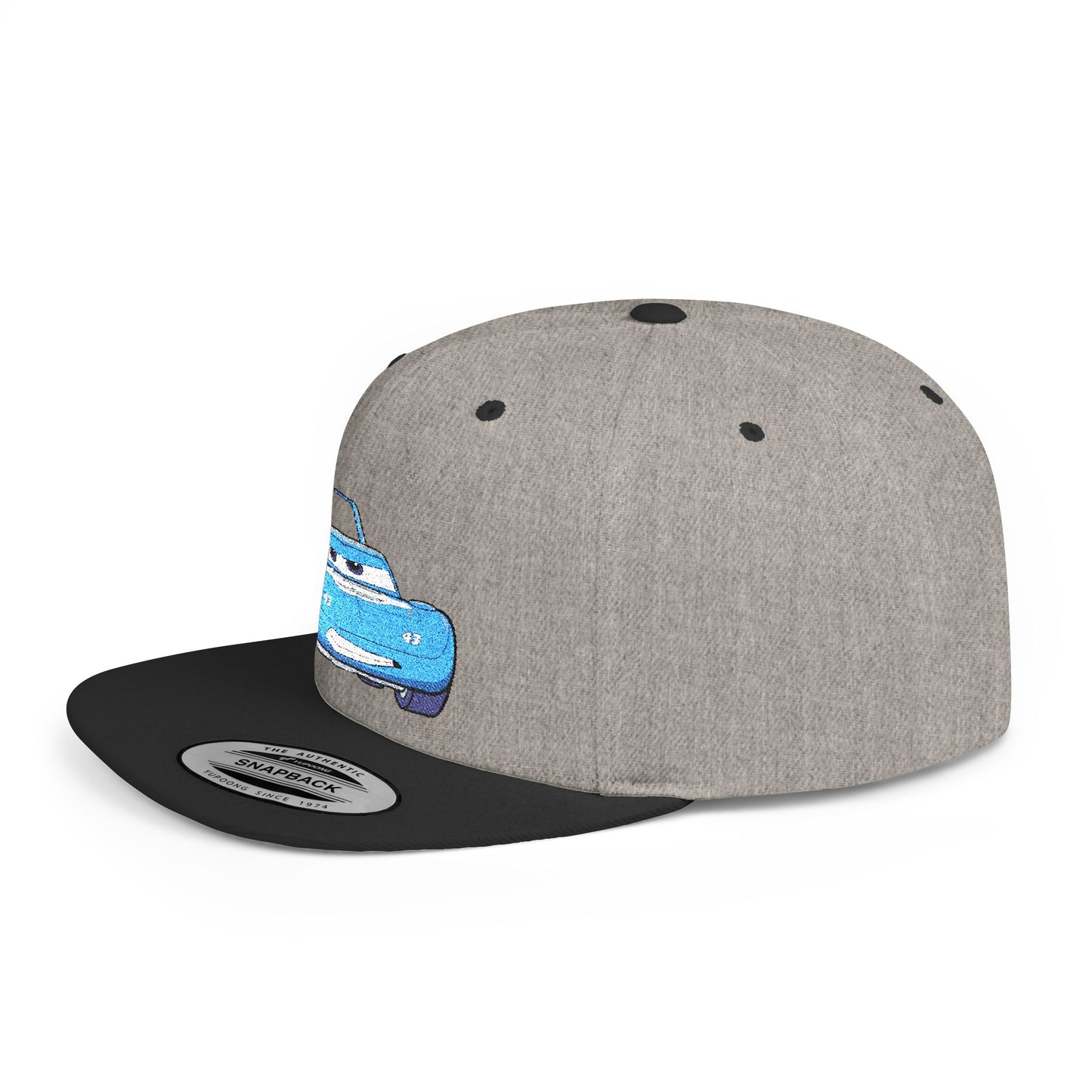 Strip Strip 'The King' Weathers Cars Disney Flat Bill Snapback – Lightweight, Custom Fit, Premium Quality