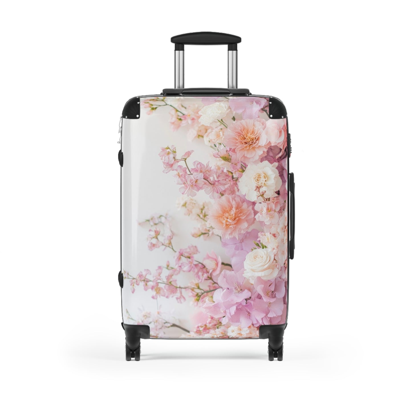Nature Flowers Floral Pastel Beautiful Art Carry-On Suitcase - Stylish Luggage for Travelers