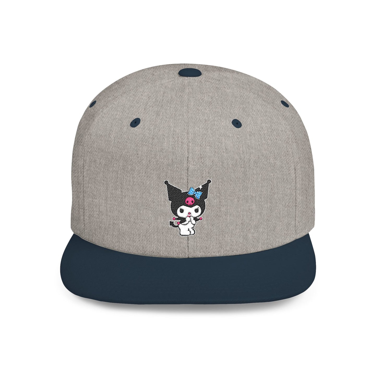 Kuromi Flat Bill Snapback – Lightweight, Custom Fit, Premium Quality
