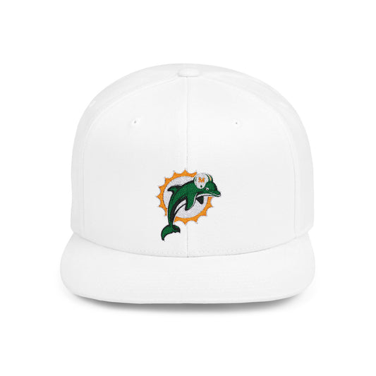 Miami Dolphins Dolphins Pride Flat Bill Snapback – Lightweight, Custom Fit, Premium Quality