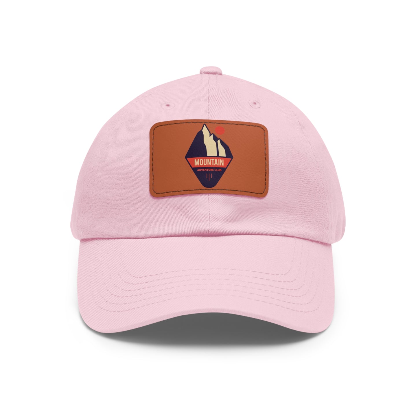Dad Leather Patch Hat Adventure Club Nature Inspired – Timeless Style, Perfect Fit